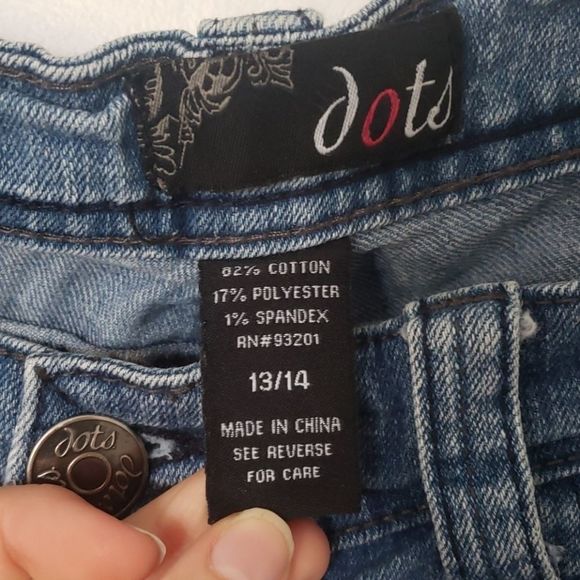 Vintage Dots Bootcut Jeans - Picture 3 of 7